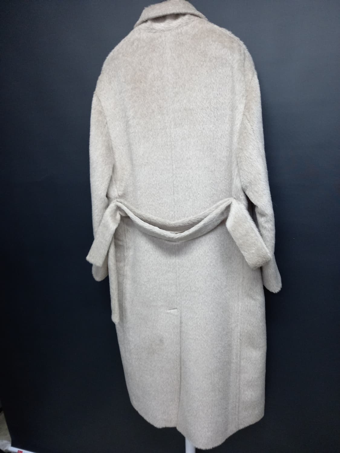 새 시에 SIE 알파카 맥시 롱 코트 F 44-77 상품이미지6