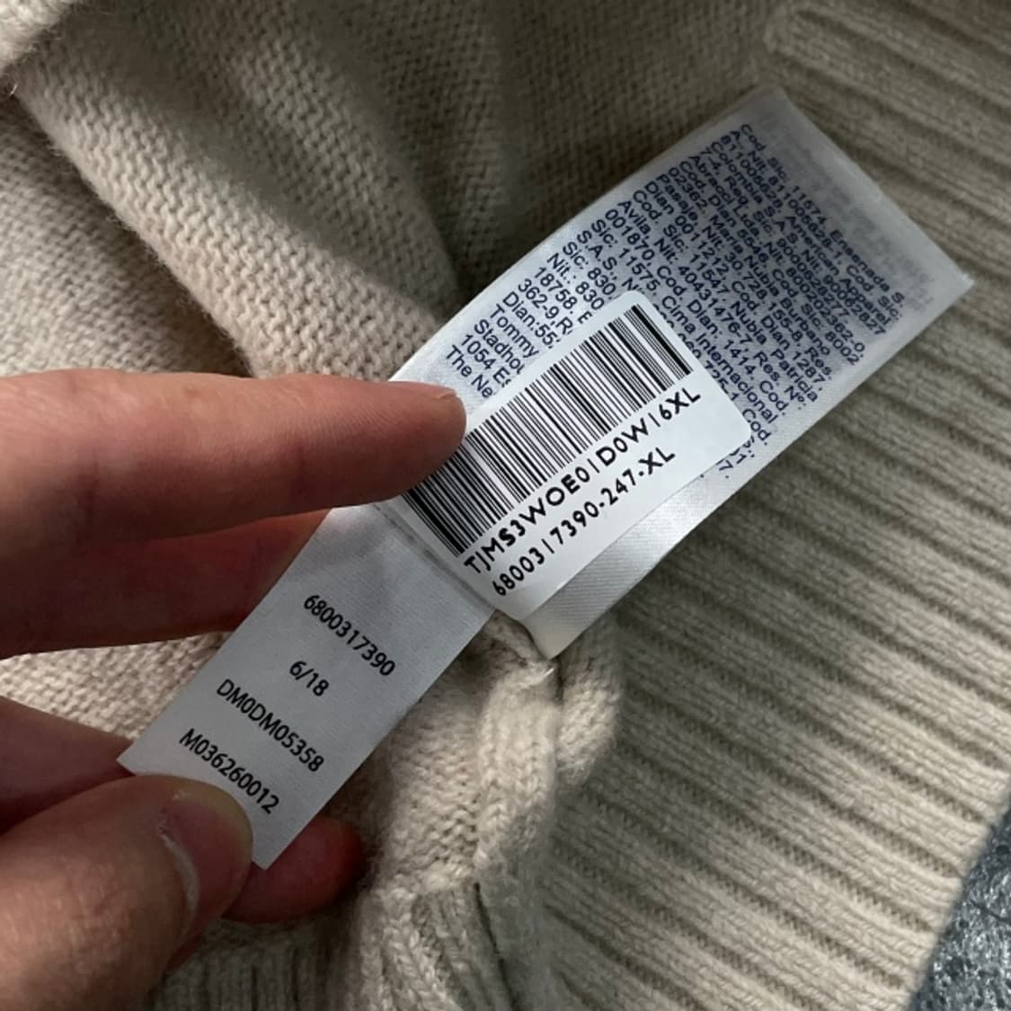 105 타미힐피거 니트 상품이미지4