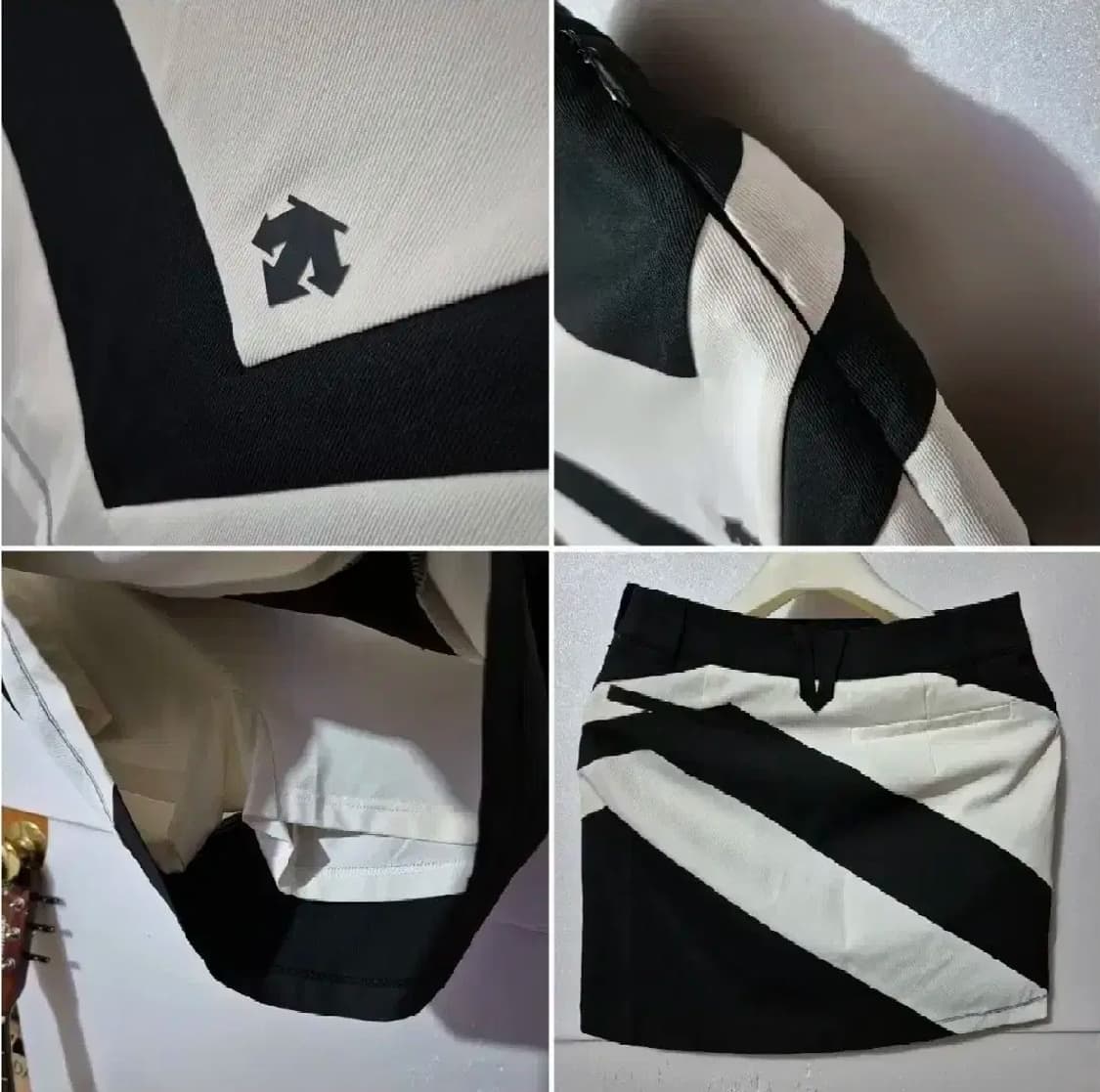 619 ) 데상트 9.8 골프치마 일상룩 미니 스커트 최상 s급 상품이미지3