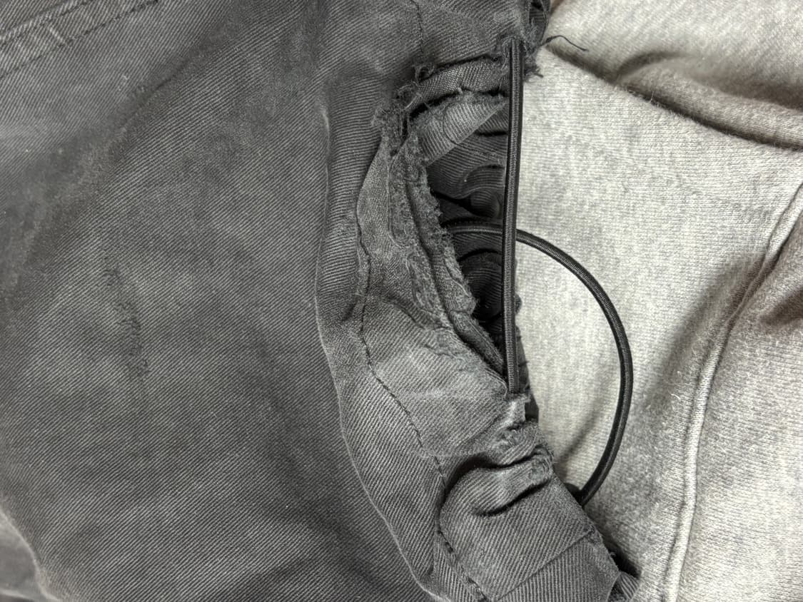 아캄 Knee Pin-tuck Contrast Cargo Pants 상품이미지6