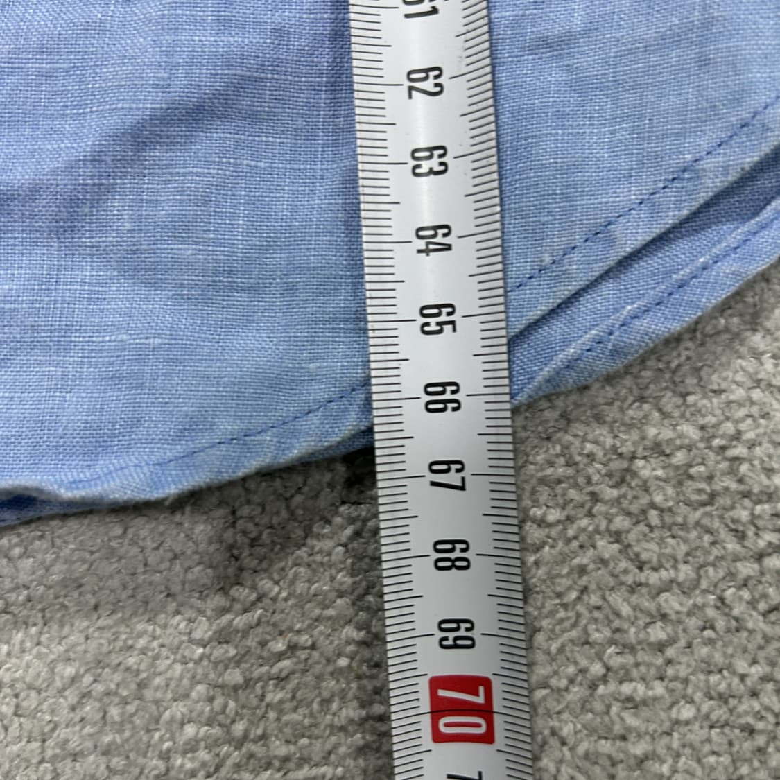 폴로 랄프로렌 린넨 셔츠 하늘색 s 상품이미지6