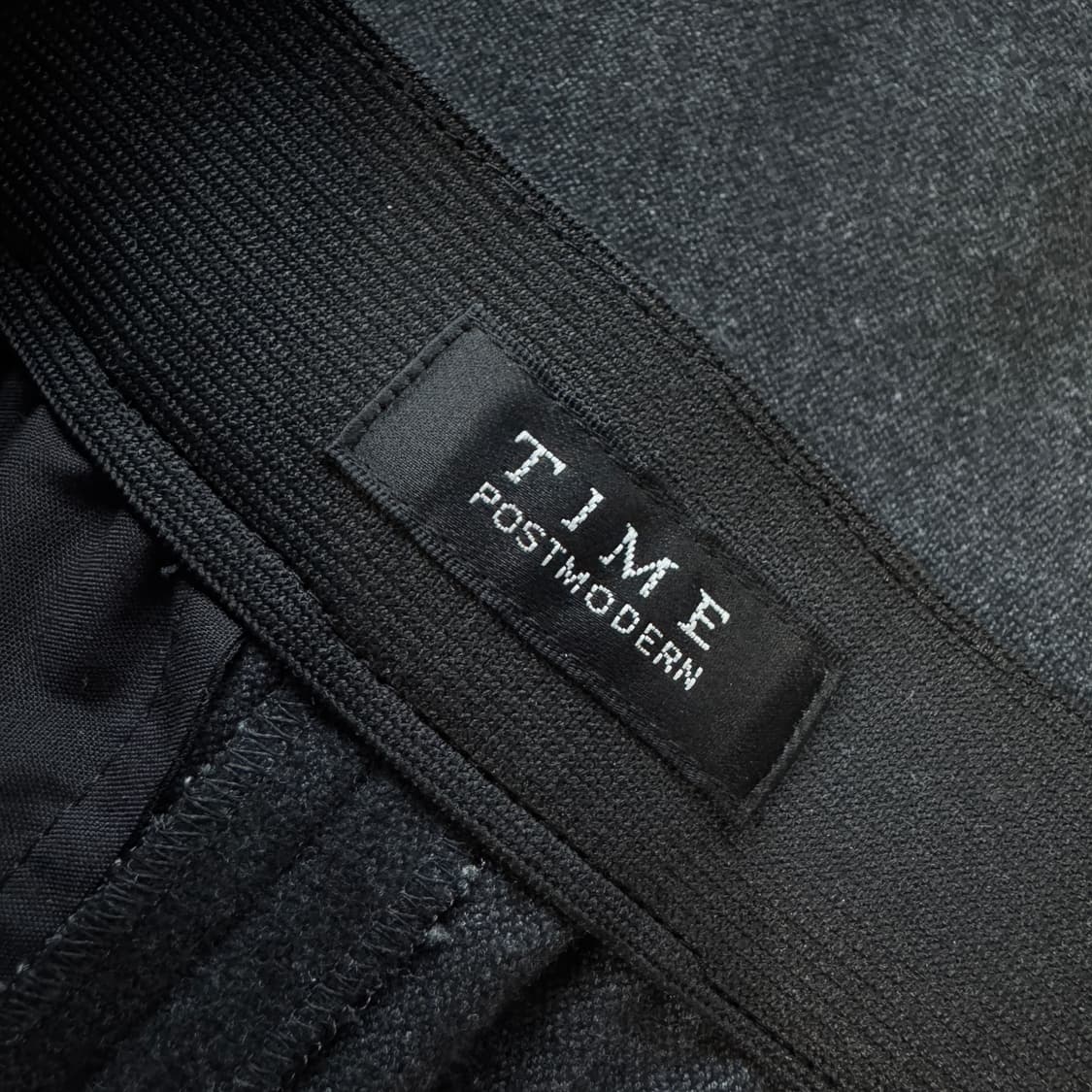 타임 원턱 백 밴딩 슬랙스 팬츠 상품이미지2