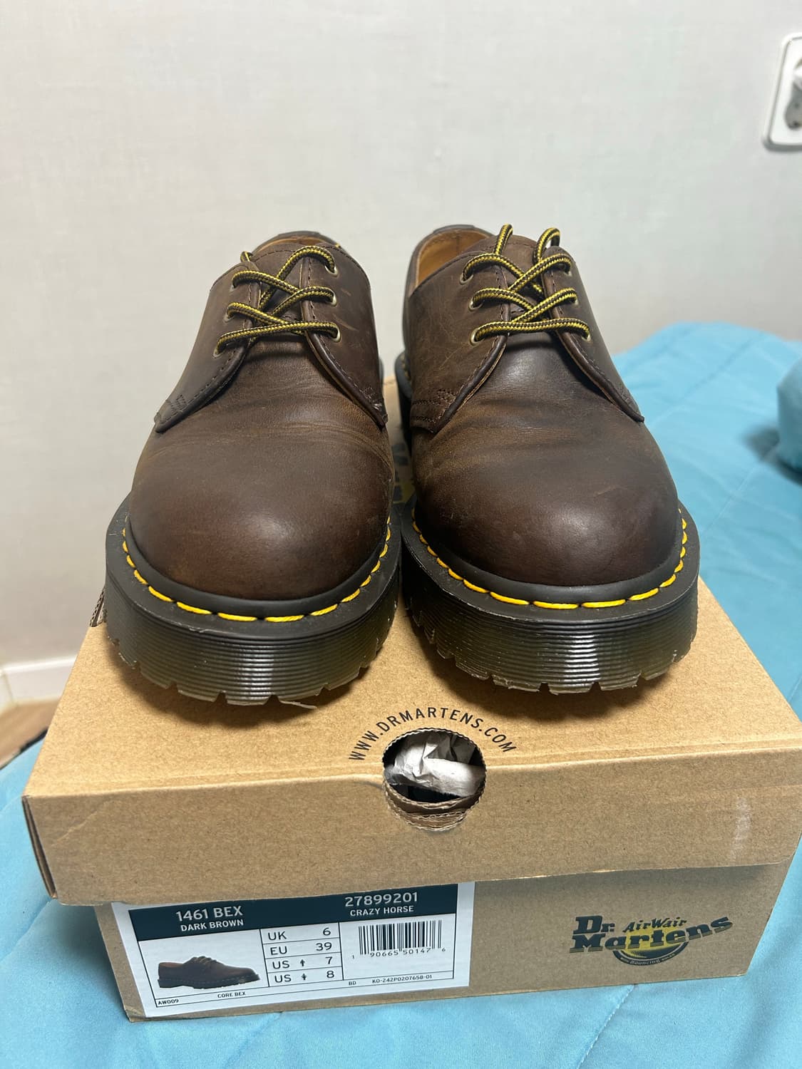 닥터마틴 1461 BEX 다크브라운 1461 BEX DARK BROWN 상품이미지1