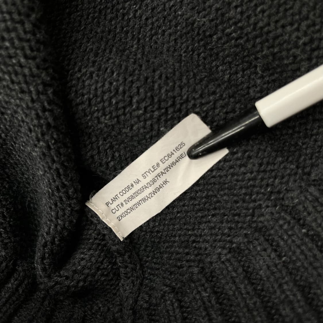 폴로 랄프로렌 버건디 차콜 니트 M 상품이미지6