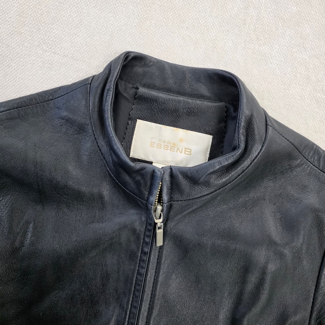 [구55] 에센비 양가죽 라이더 자켓 0219J 상품이미지3