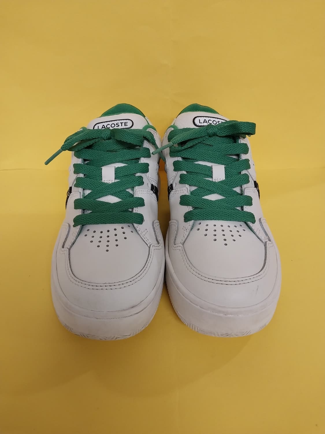 남성 라코스테 가죽 스니커즈, 운동화 (250) 상품이미지2