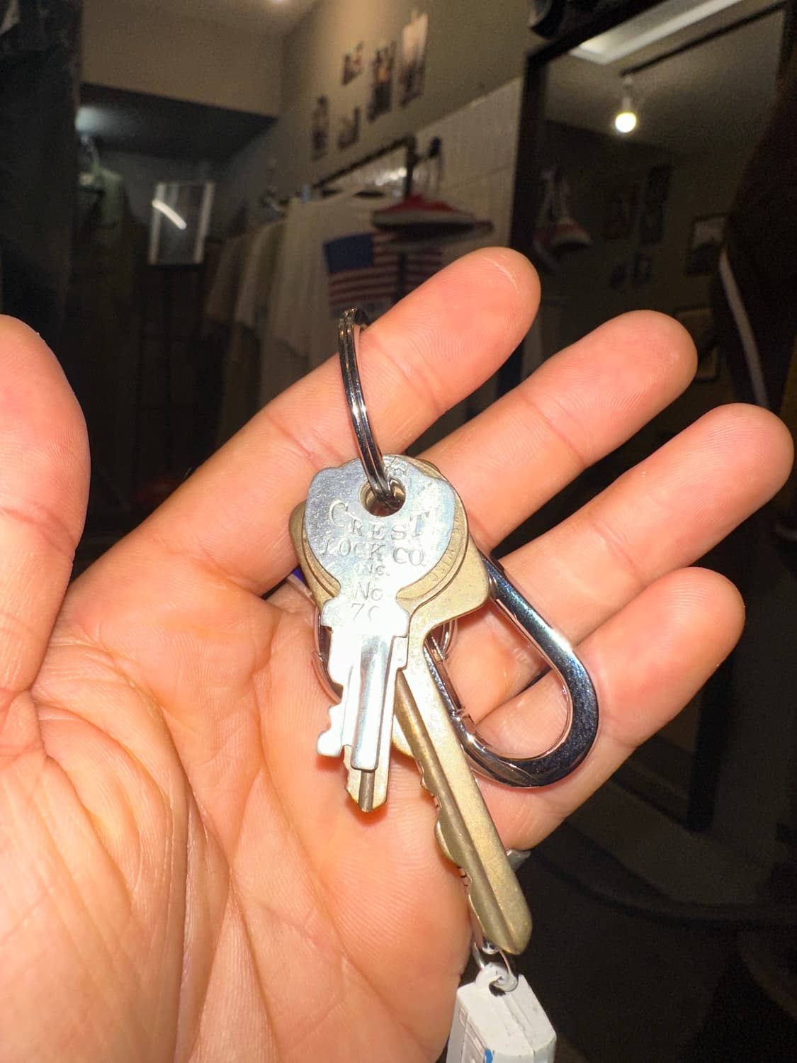 60-80’sTrain, American used keyring 상품이미지4