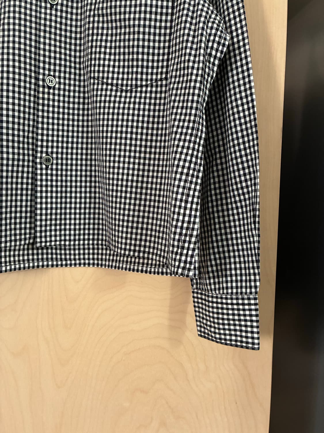 꼼데가르송 블랙 셔츠 상품이미지4