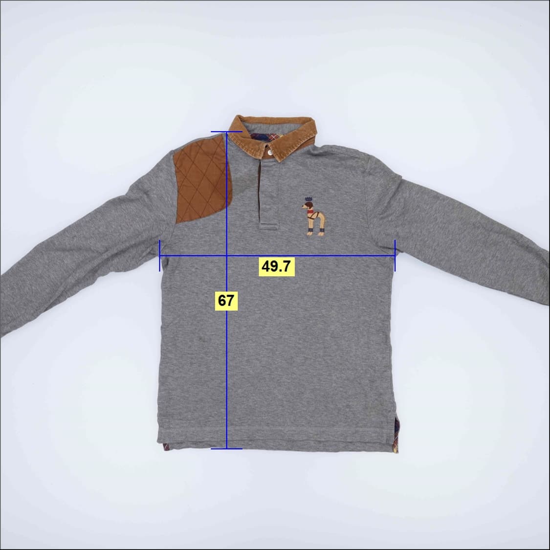 [100] 헤지스 긴팔 카라티셔츠 0119H2 상품이미지6