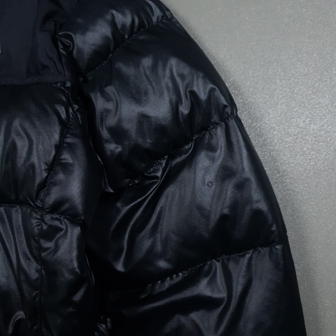 여성 90 (L) 노스페이스 700필 눕시 구스다운 푸퍼 패딩 점퍼 블랙 상품이미지3