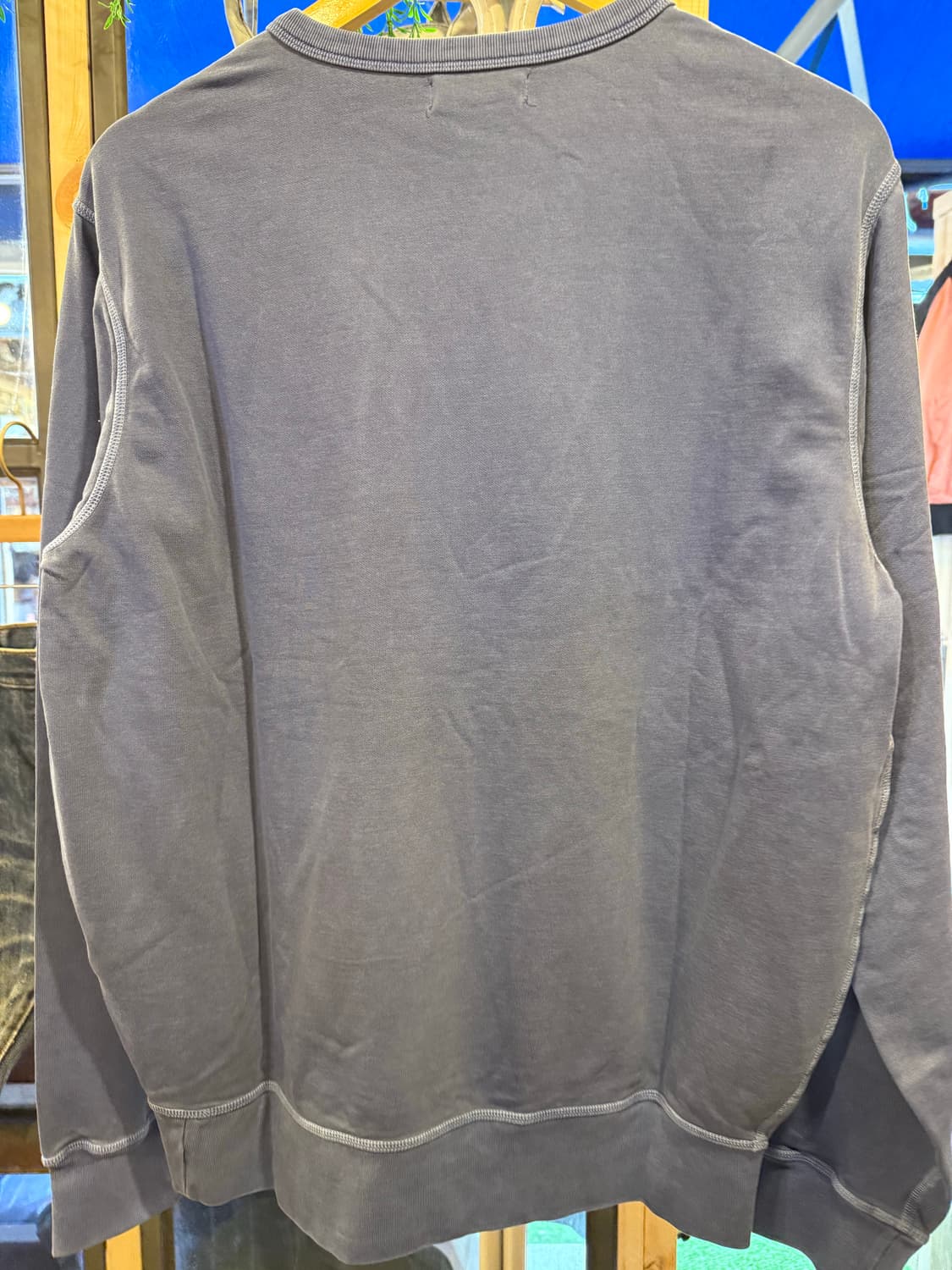 폴로 랄프로렌 레드포니 쿨그레이 피그먼트 맨투맨 상품이미지4