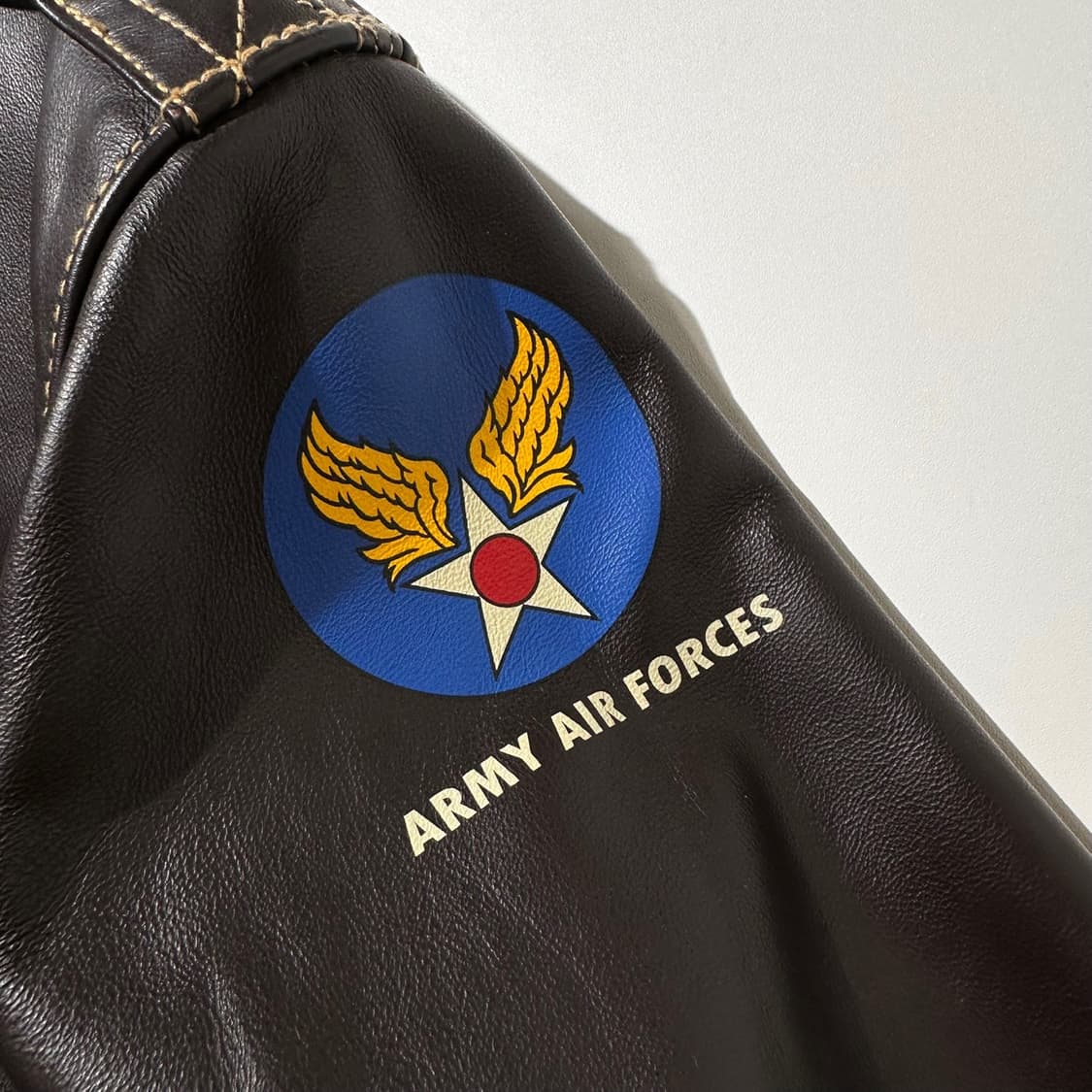 모건 프로덕션 A-2 홀스하이드 말가죽 레더 봄버 자켓 상품이미지5