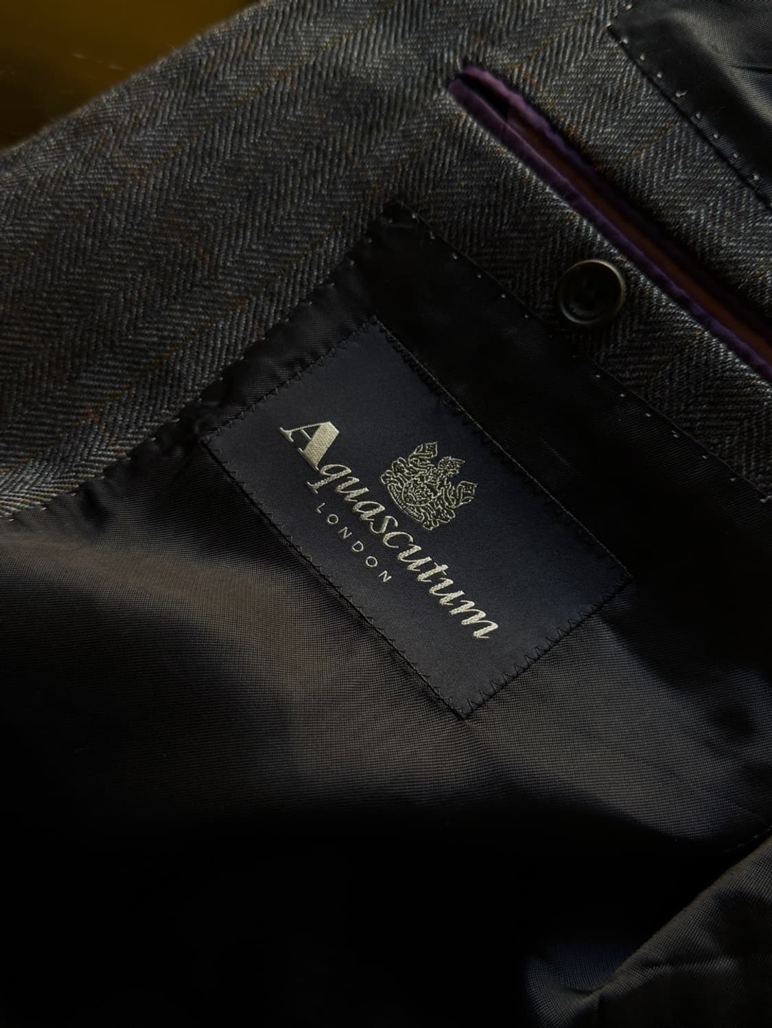 아쿠아스큐텀 트위드 자켓 100 상품이미지10