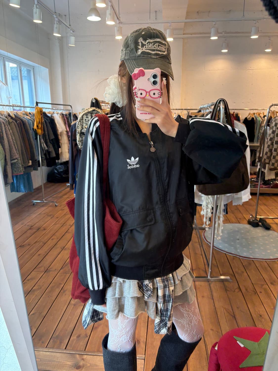 아디다스 바시티 바람막이 자켓 상품이미지4