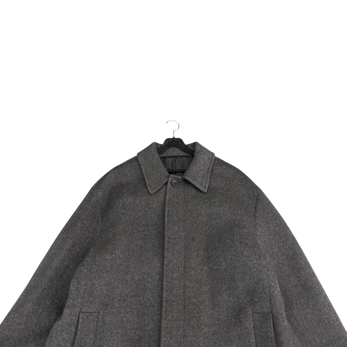 에센셜바이이큐엘 울 캐시미어 롱 코트 상품이미지2