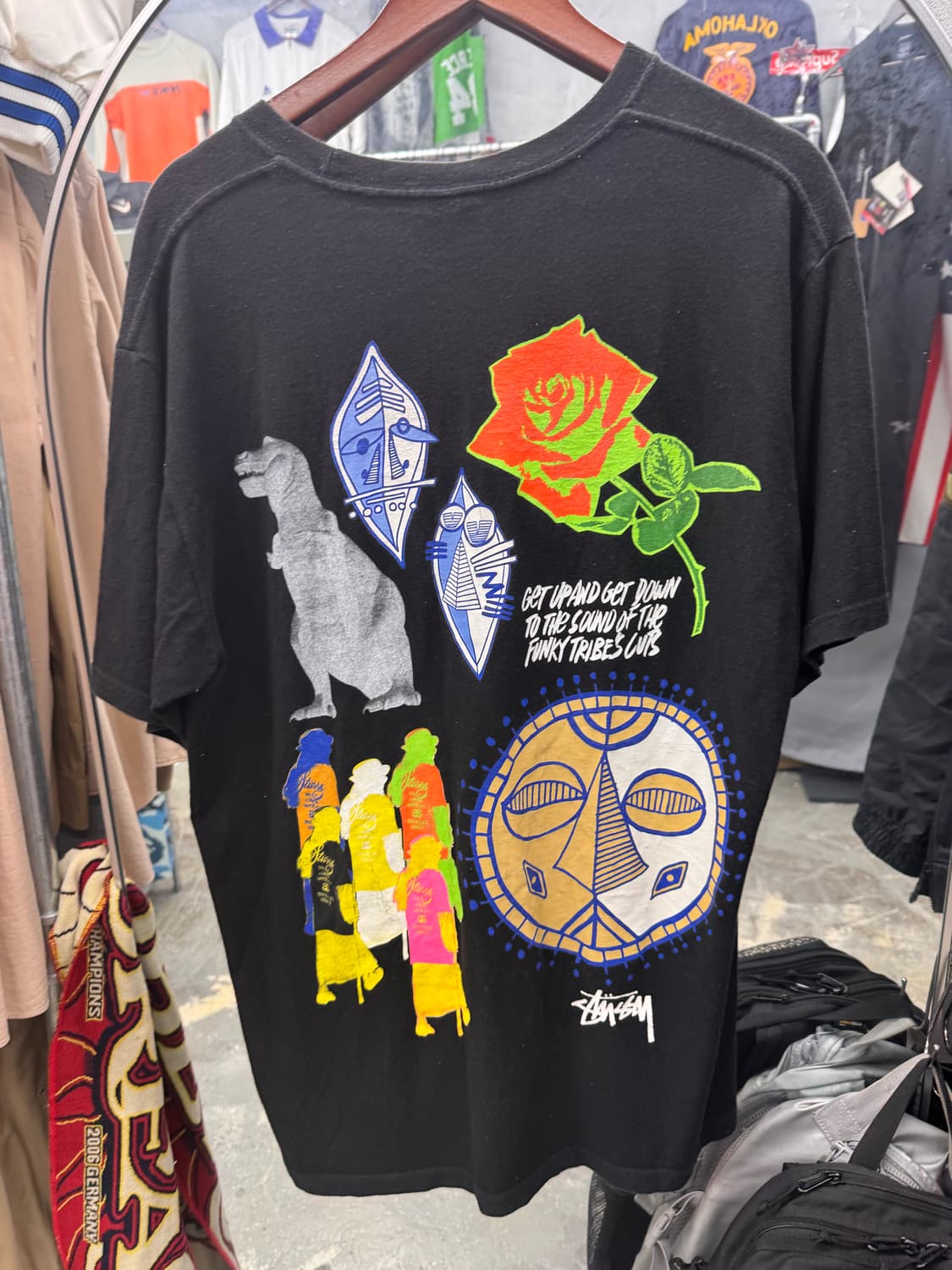 stussy t 스투시 반팔 Funky Tribe 상품이미지1