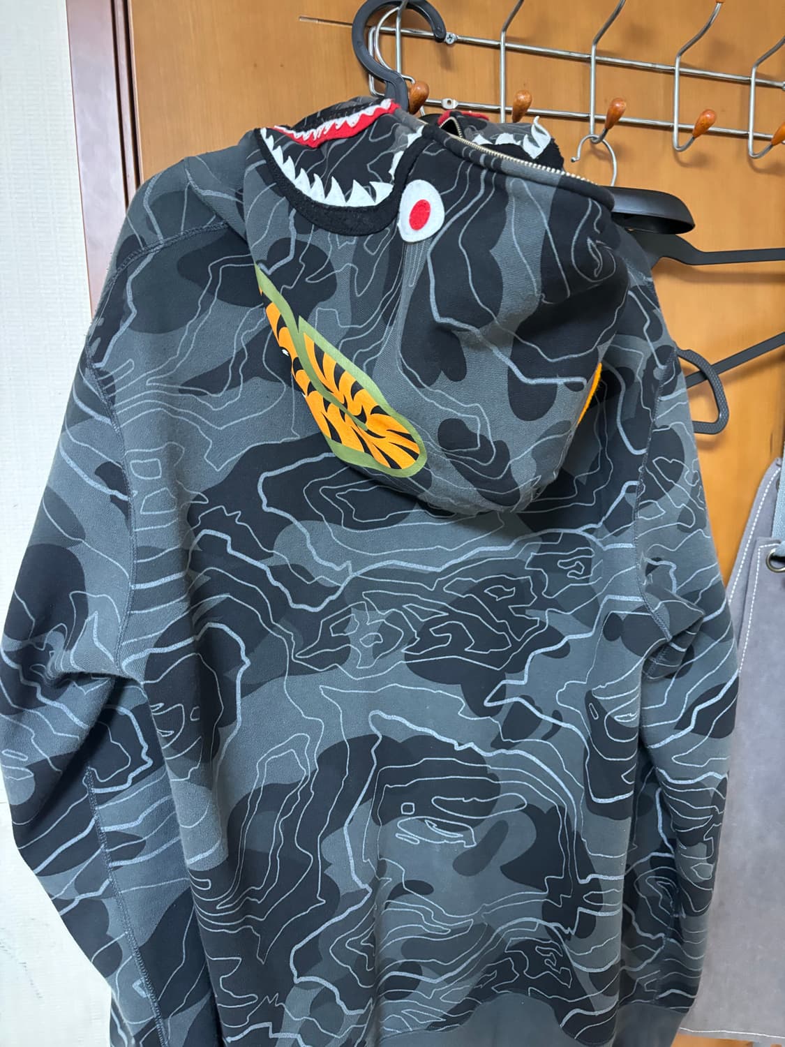 베이프 카모 후드 L 상품이미지5