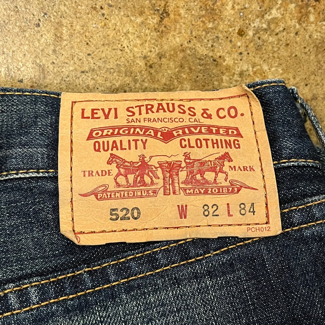 [정품] 리바이스 워싱 데님 청바지 b15 상품이미지4