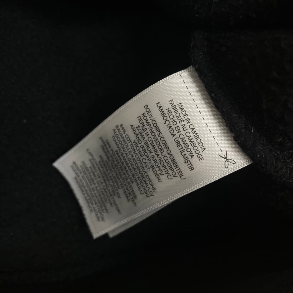 폴로 랄프로렌 포니 로고 후드집업 블랙 상품이미지4