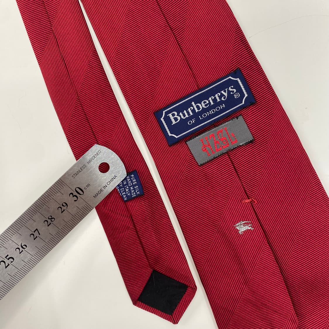 버버리 심플로고 명품 정품 넥타이 (Burberry) 상품이미지6