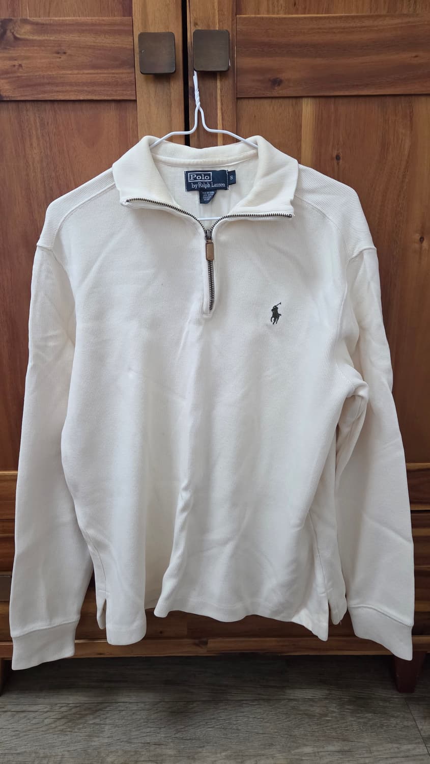 폴로 반 집업 니트 상품이미지1