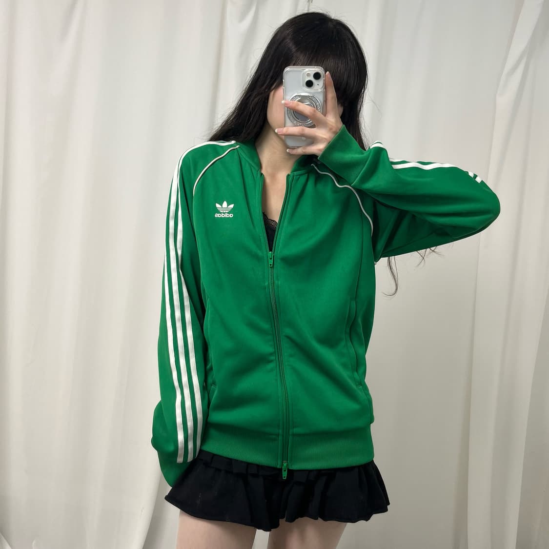 Adidas green Superstar jersey 상품이미지1