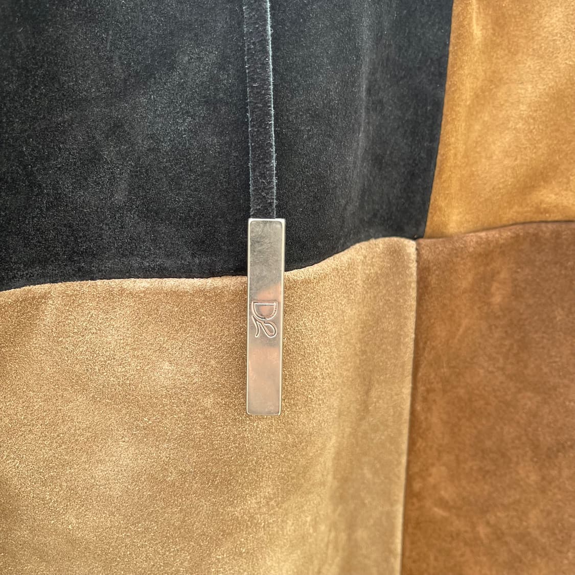 [OS] D2 스웨이드 패치워크 프린지 토트백 상품이미지8