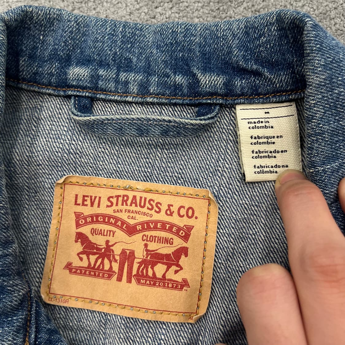 M 리바이스 여성 데님 트러커 자켓 상품이미지5