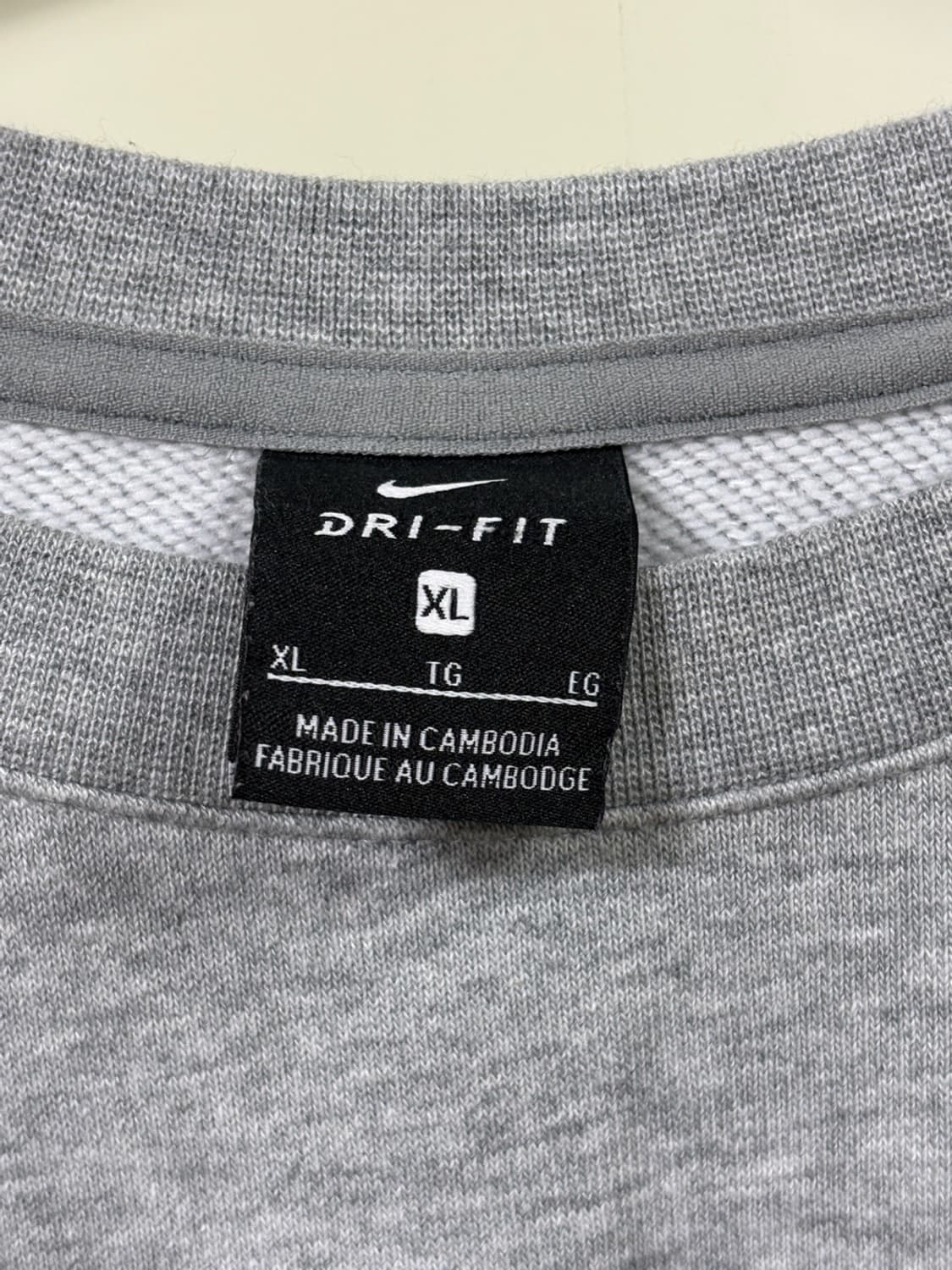 나이키 우먼스 GRX 크루탑 스웻셔츠 상품이미지2