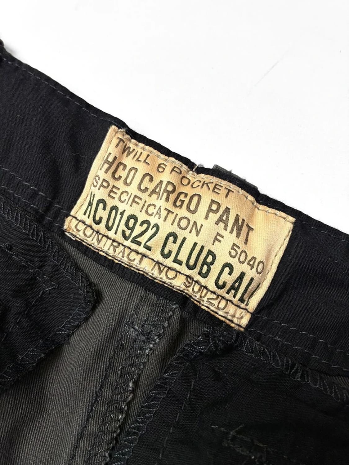 HCO 빈티지드 세미 와이드 카고 팬츠 PN4589 상품이미지10