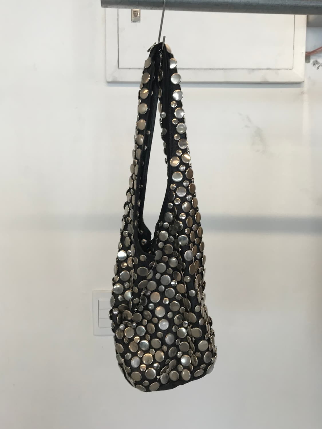 Vintage Studded Shoulder Bag 상품이미지2