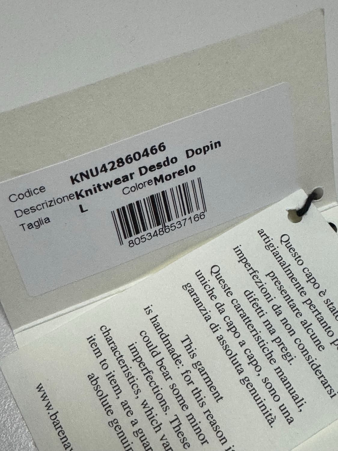 바레나 23fw 니트 상품이미지9