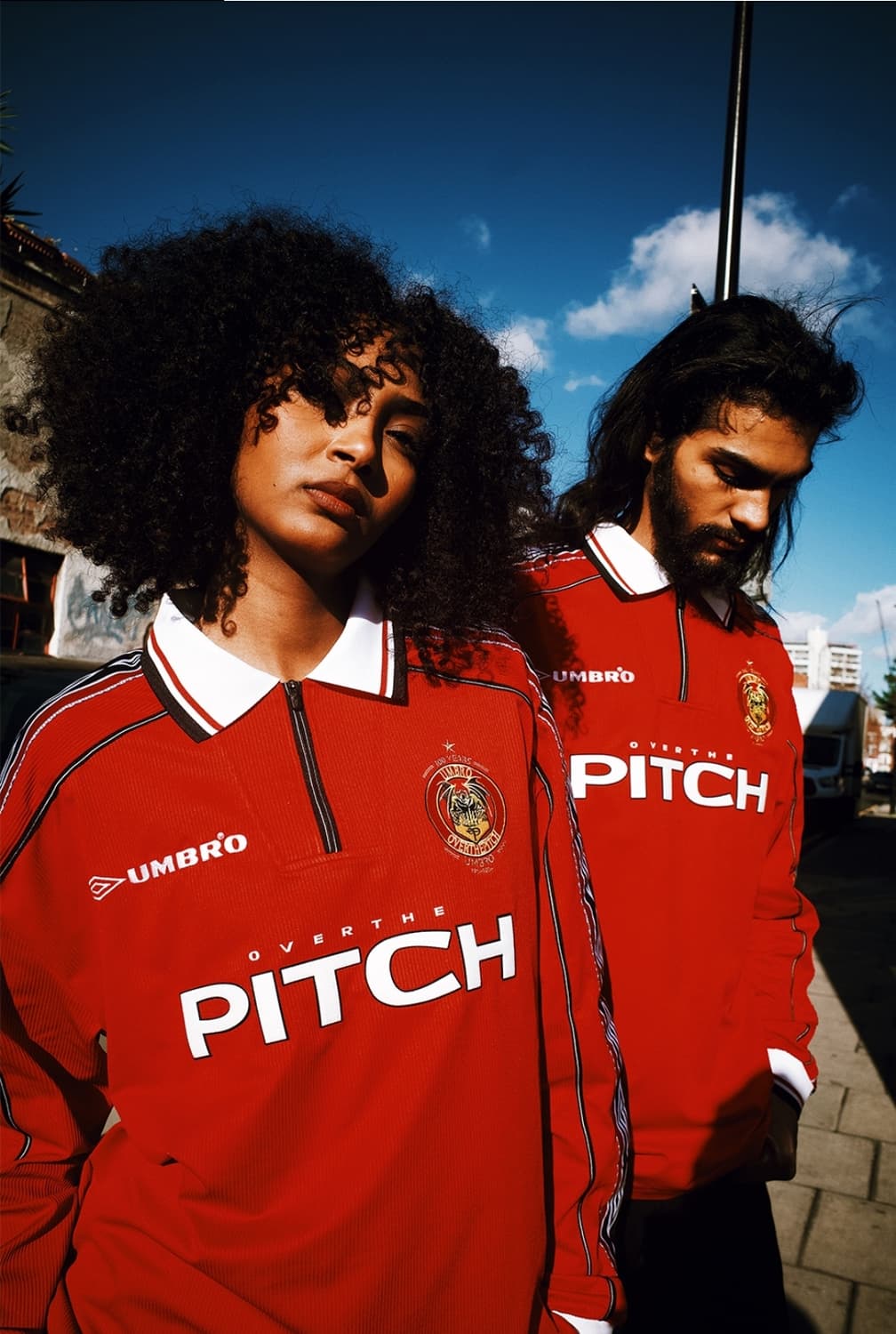 [2XL]오버더피치 x 엄브로 100주년 맨유 오마주 유니폼 상품이미지1