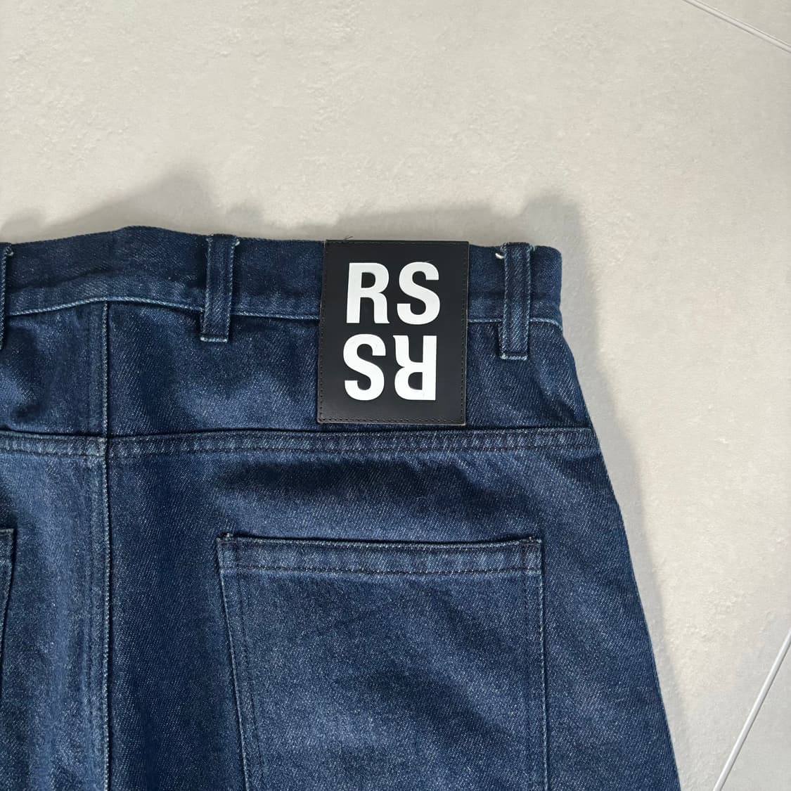 라프시몬스 low crotch 데님 상품이미지3