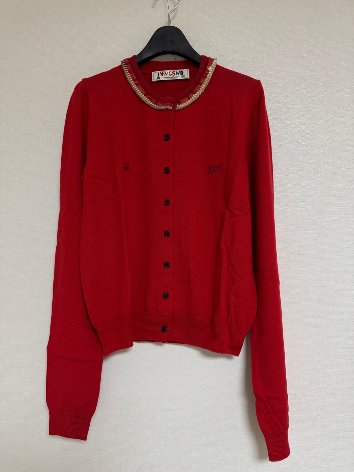 마지셔우드 굿스퀴시 프릴 가디건 상품이미지1