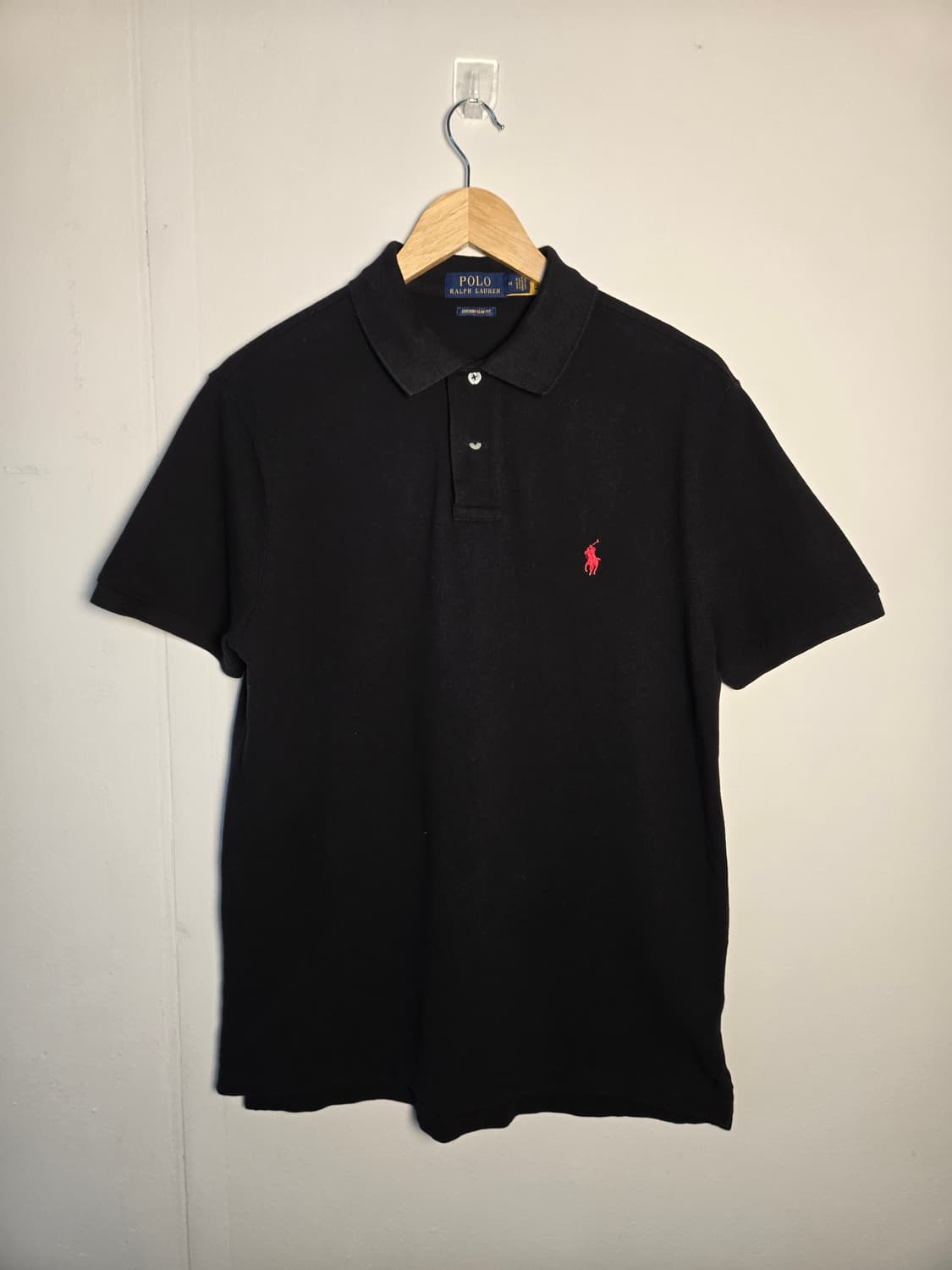 폴로 랄프로렌 블랙 반팔 카라티 M사이즈 상품이미지1