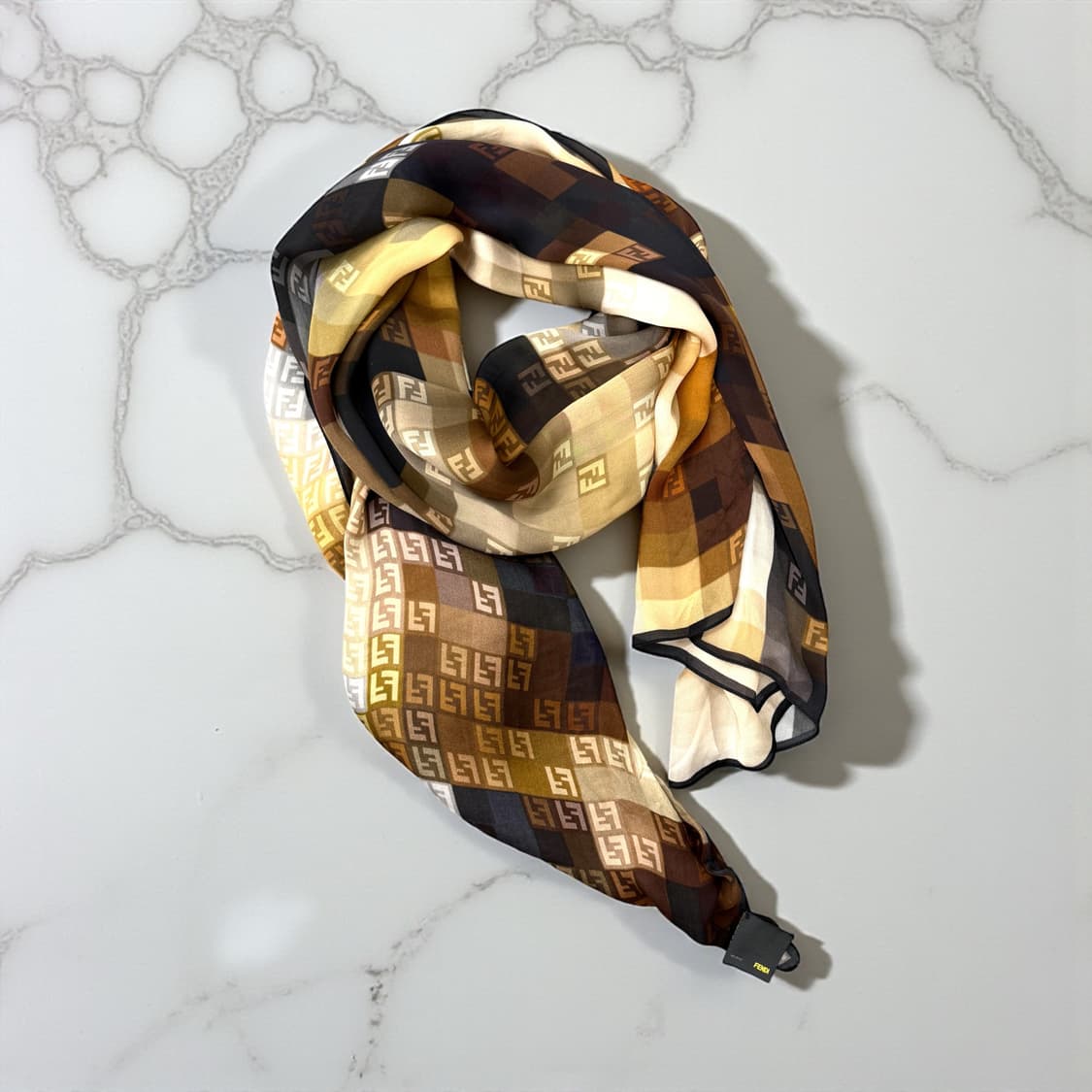 펜디 FF주카 실크 스카프 상품이미지6