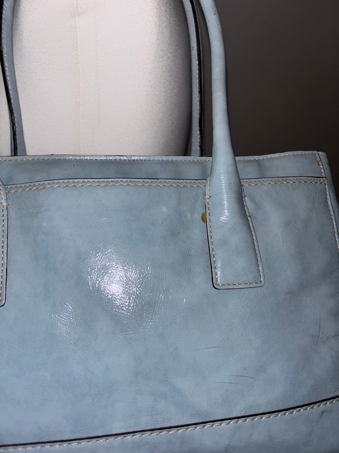 Coach vintage skyblue shoulder bag 상품이미지5