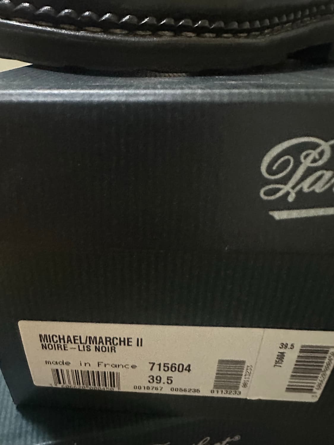 39.5 파라부트 미카엘 블랙 팝니다 상품이미지10