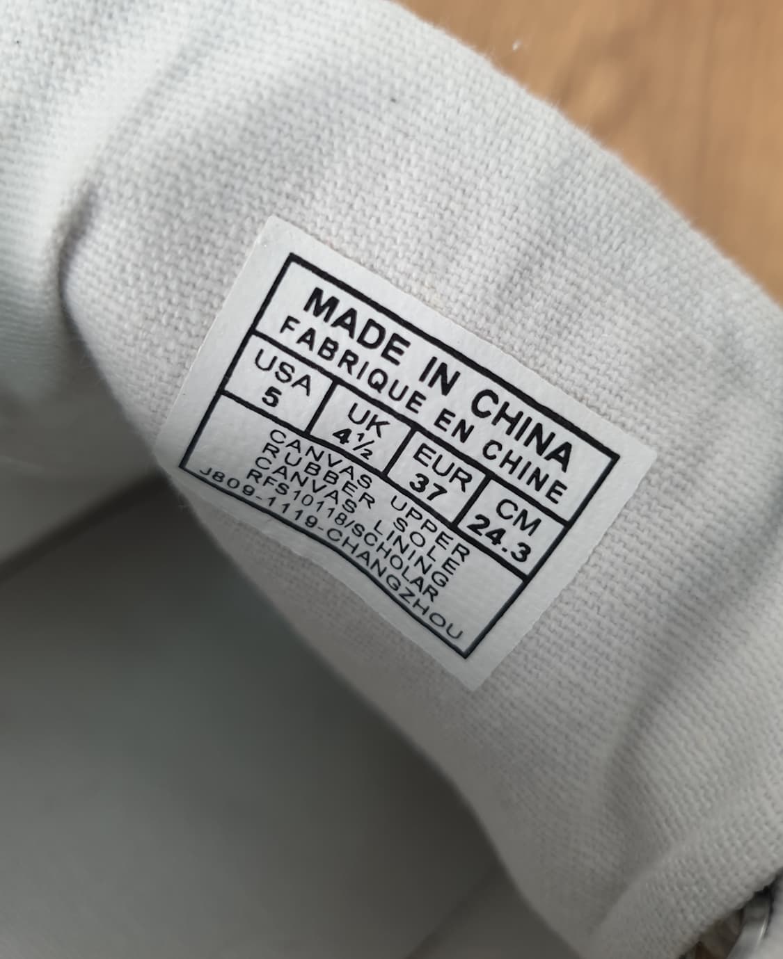 [240]폴로랄프로렌 화이트 캔버스 스니커즈 상품이미지9