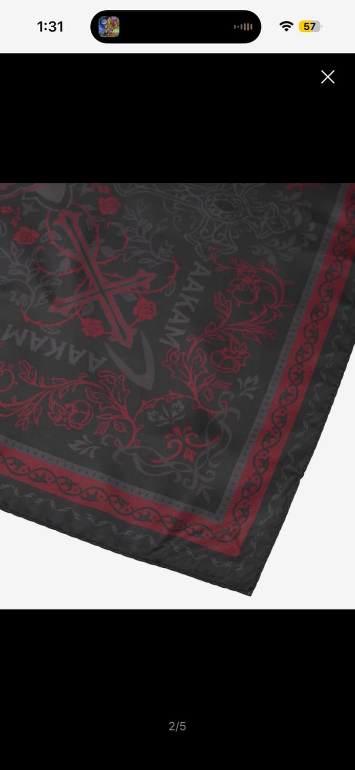 아캄 스카프 red 상품이미지2