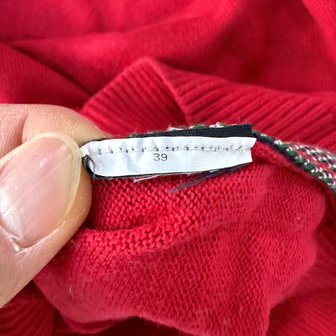 S 타미힐피거 여성 체크니트 원피스 0121T1 상품이미지4