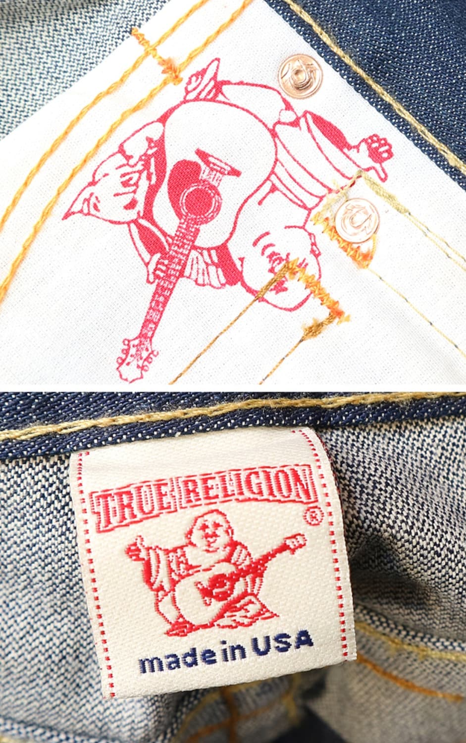 미국메이드 00S 트루릴리젼 BILLY 빌리 드레곤 자수 부츠컷 데님 상품이미지9