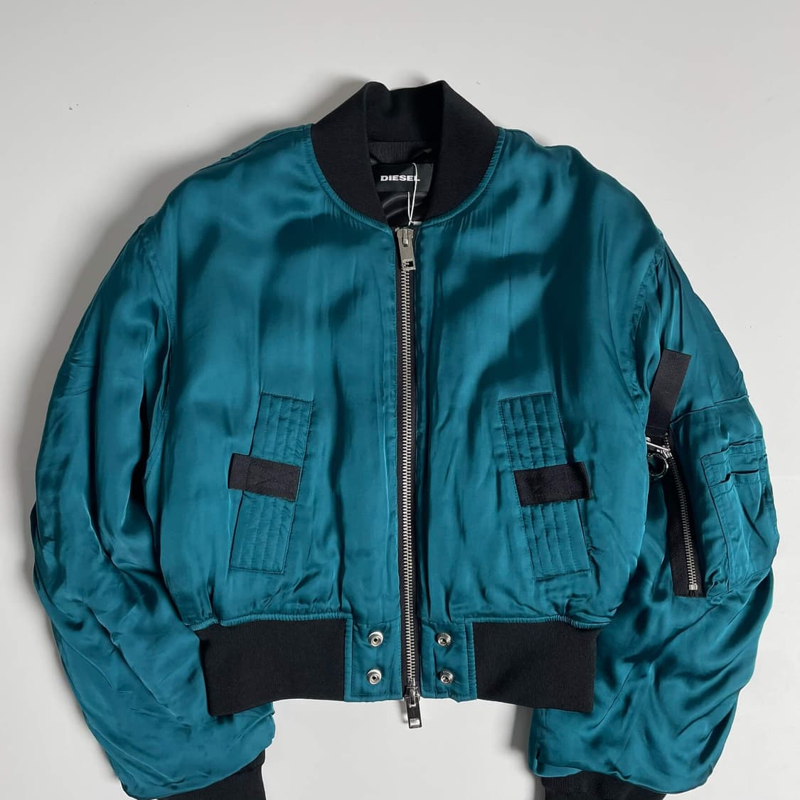 디젤 사틴 셔링 봄버 상품이미지2