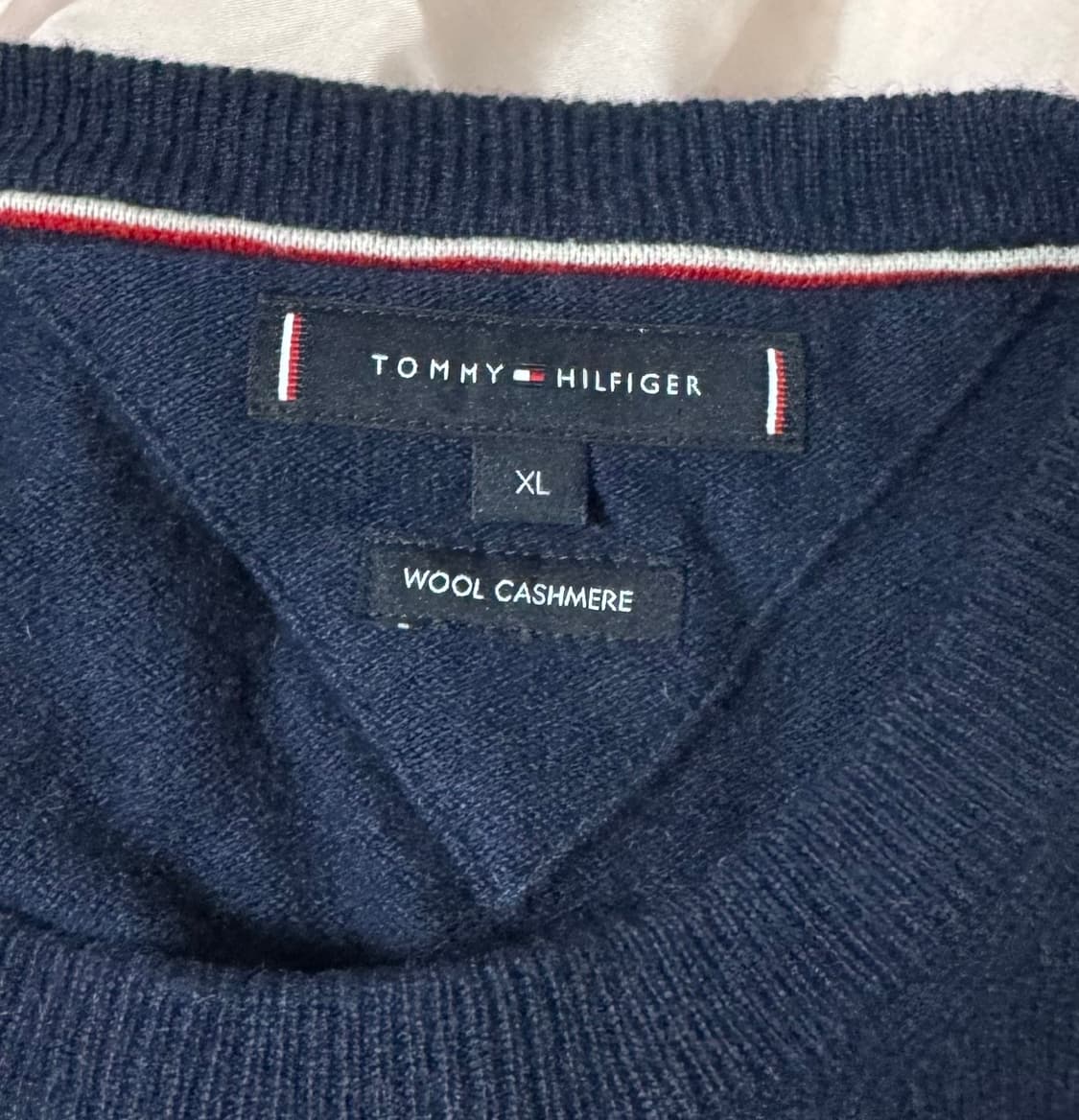 타미힐피거 울캐시미어 니트 XL 상품이미지9
