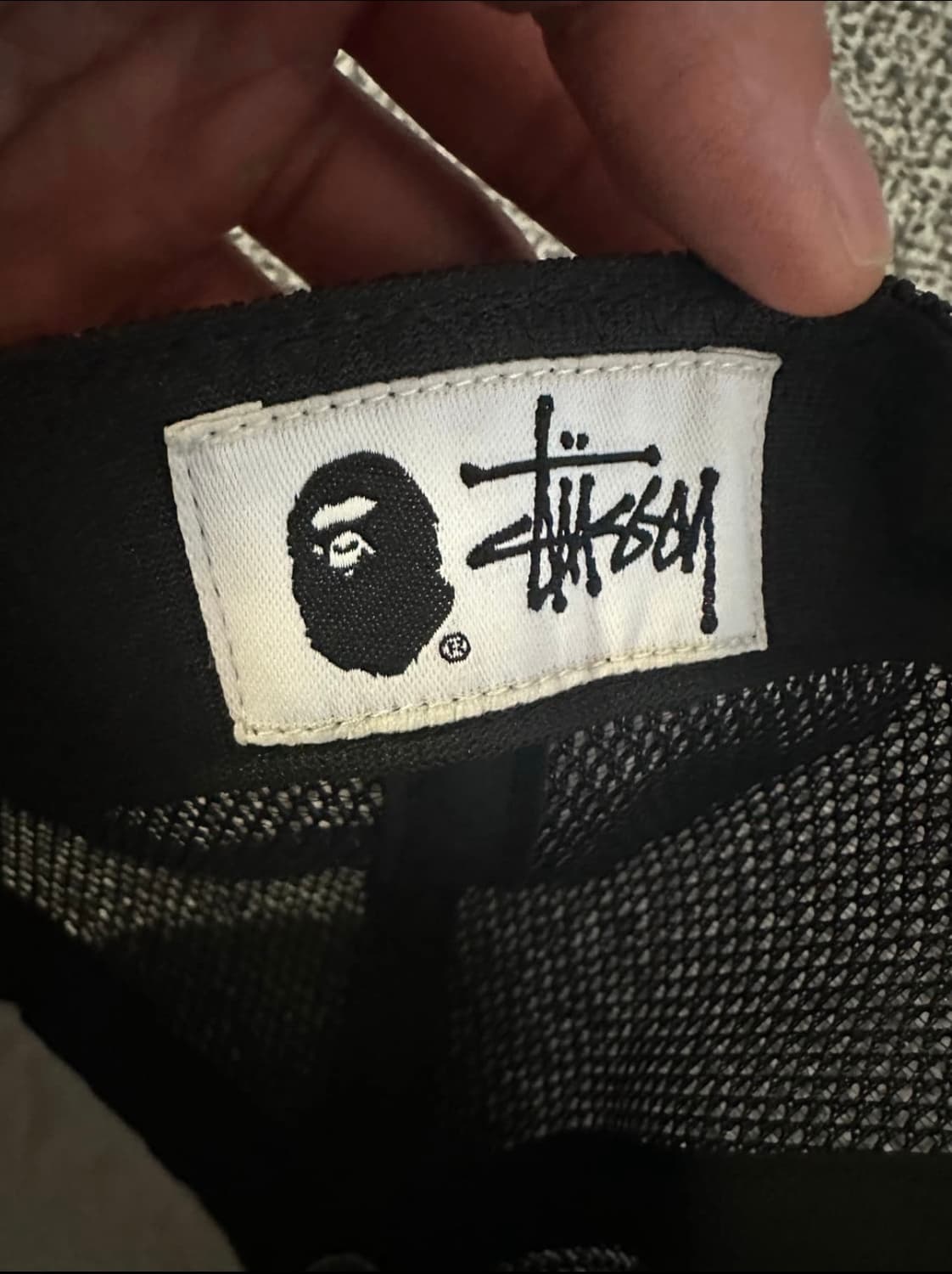 베이프 스투시 트러커 볼캡 상품이미지2