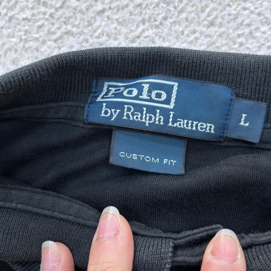 L 폴로랄프로렌 반팔 카라 티셔츠 0323E 상품이미지3