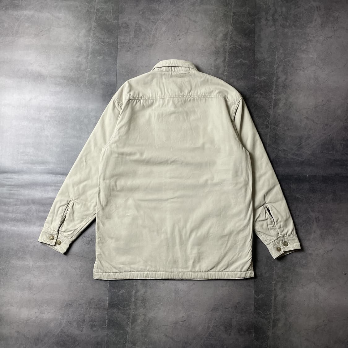 COVINGTON 빈티지 아이보리 셰르파 코튼 셔츠자켓 A00445 상품이미지5