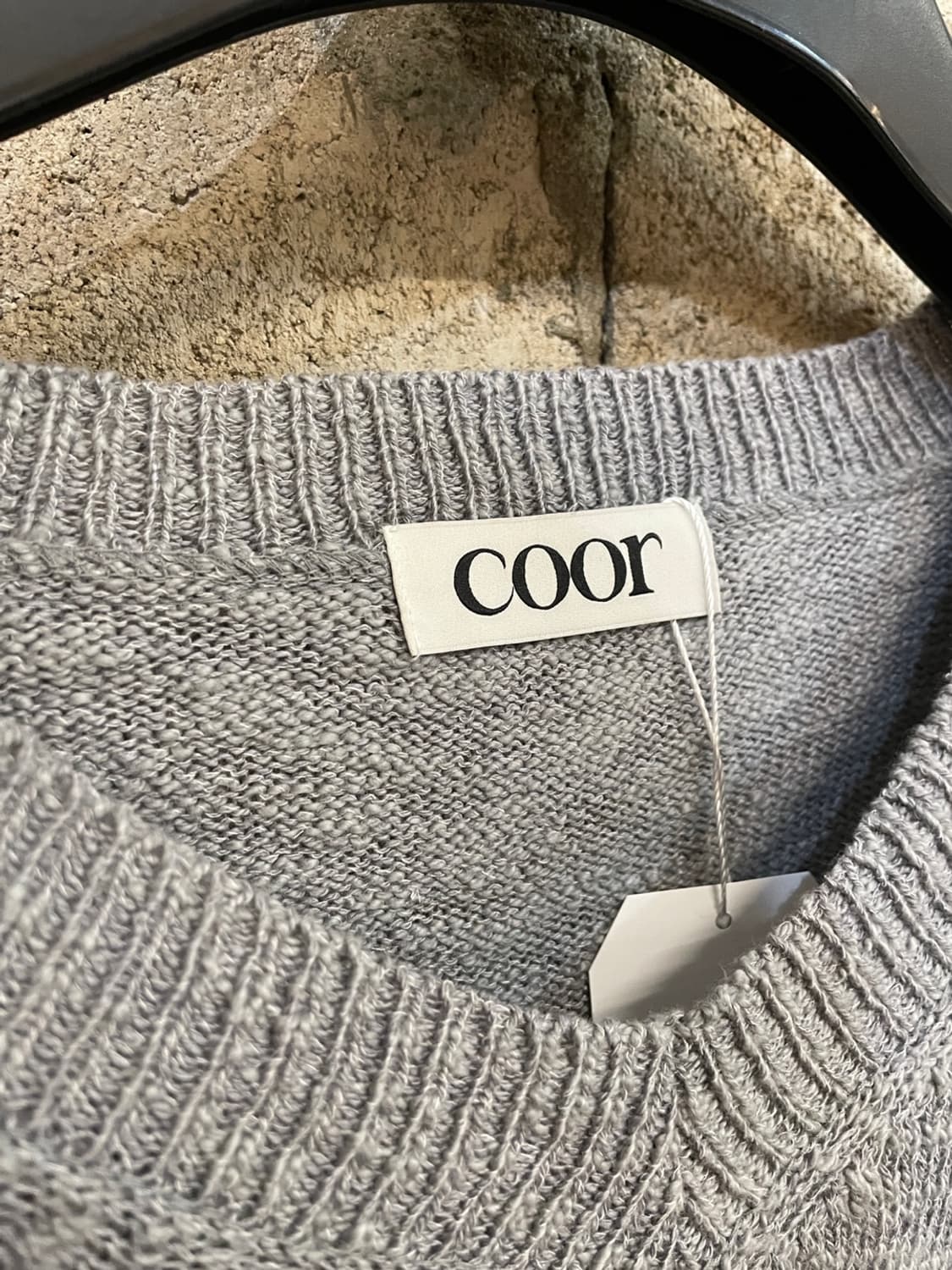 쿠어 브이넥 니트  상품이미지5