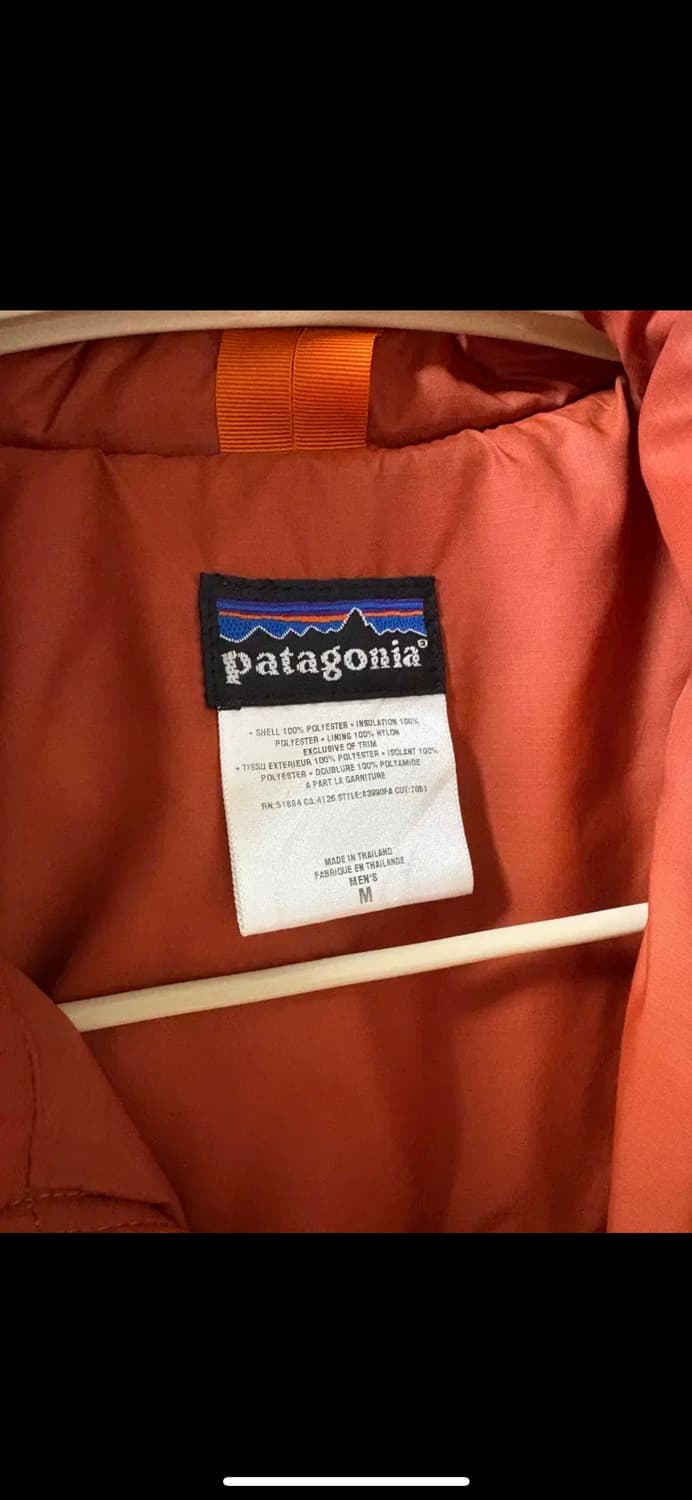 02년 파타고니아 퍼프 자켓 오렌지 상품이미지3